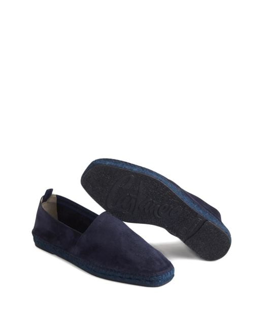 Castaner Blue Pablo Suede Espadrilles for men