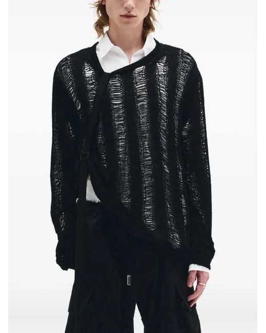 Ann Demeulemeester Black Balder Sweater for men