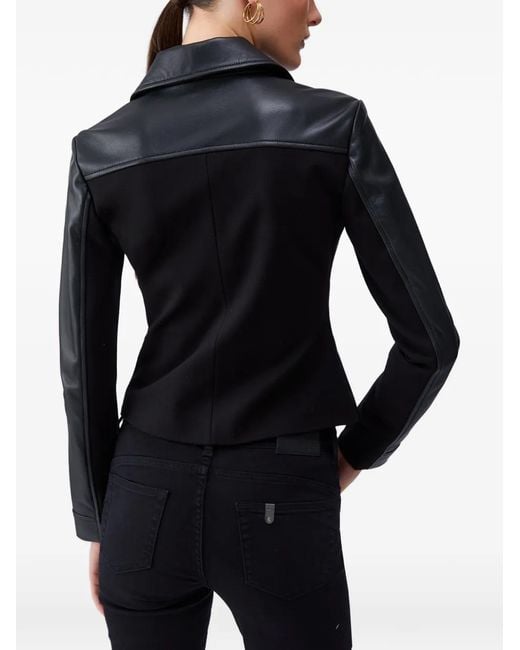 Liu Jo Black Leather Jacket