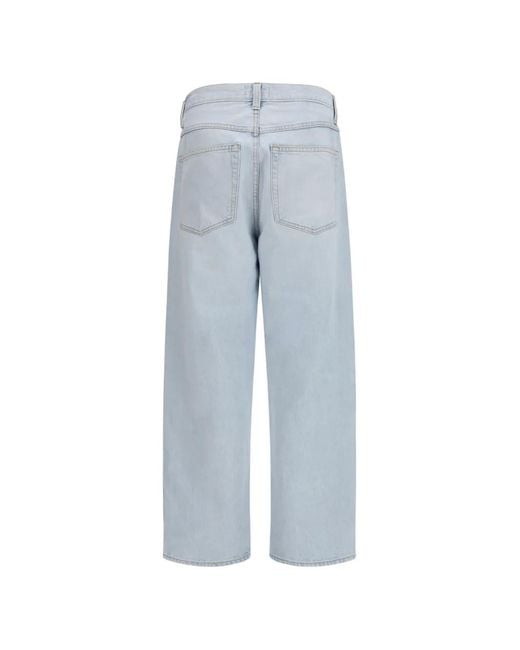 Agolde Blue Fusion Button Jeans for men