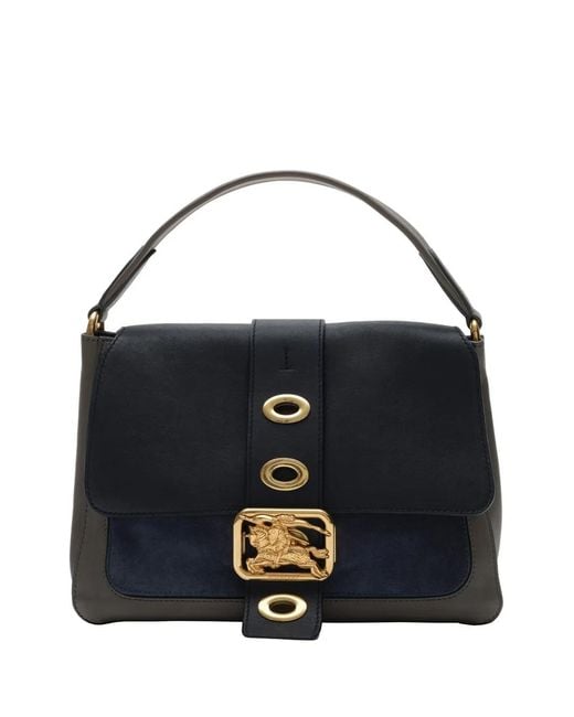 Burberry Blue Small Rider Bag