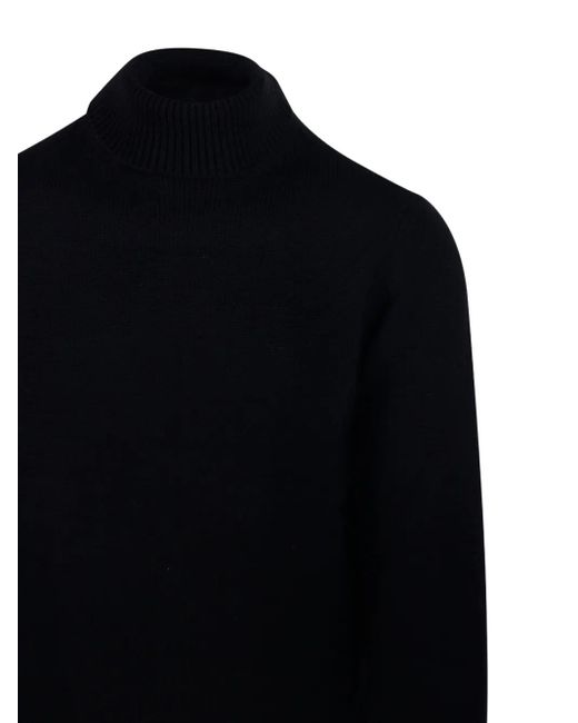 メンズ Roberto Collina ハイネック セーター Black