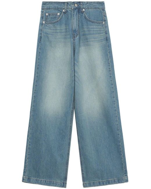 Jeans a gamba ampia di Low Classic in Blue