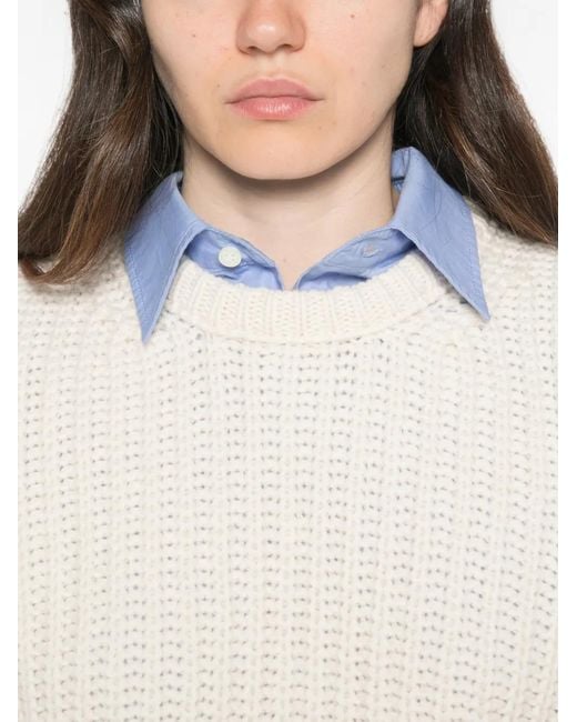 Pull Iris A.P.C. en coloris White