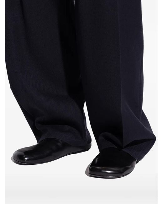 Marsèll Black Passo Slip-On Round-Toe Mules for men