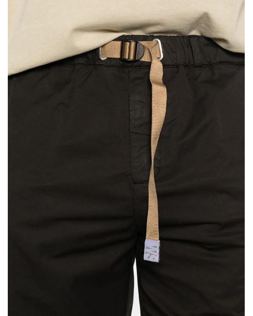 White Sand Black Kevin Shorts for men