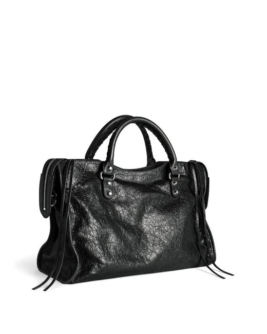 Balenciaga Black Medium Le City Tote Bag