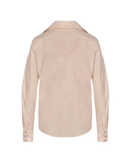 Johanna Ortiz Natural Hacia Puerto V-Neck Shirt