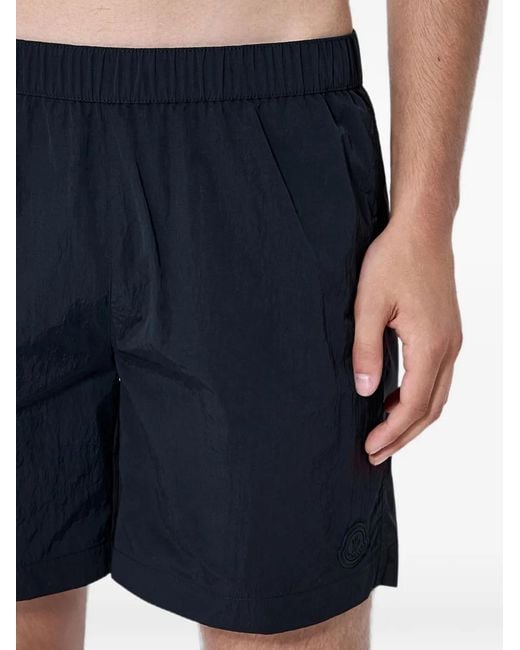 Moncler Blue Swim Shorts for men
