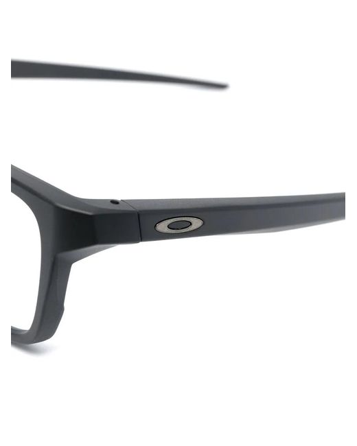 Oakley Brown Port Bow Rectangle-Frame Glasses for men