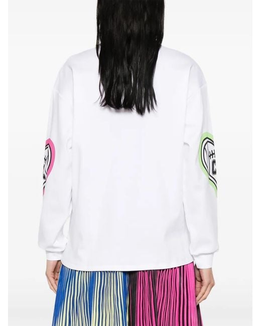 Chopova Lowena Pink Hey Piggy Printed T-Shirt