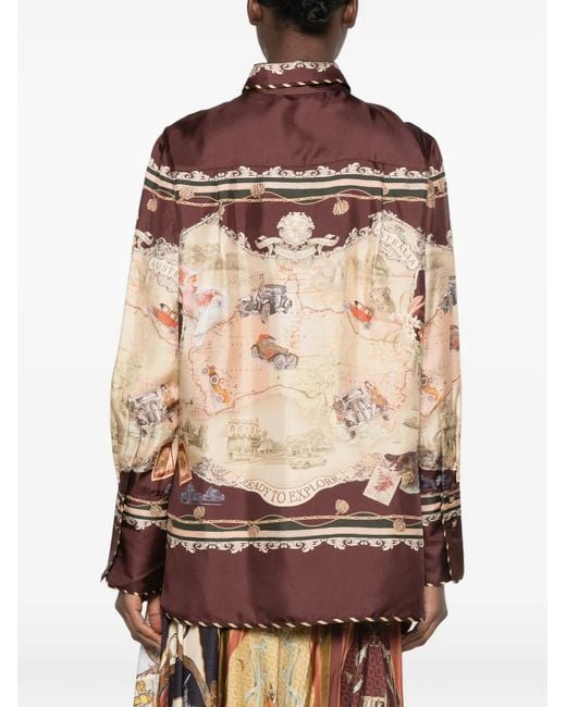 Camicia di Zimmermann in Brown