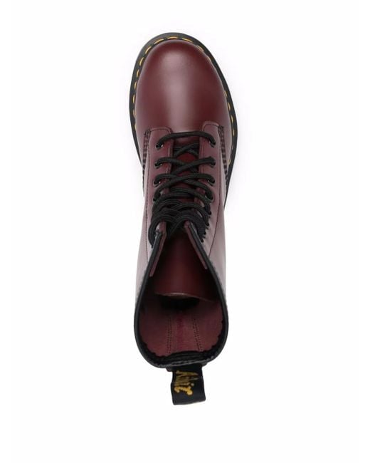 Dr. Martens Brown Leather Ankle Boots