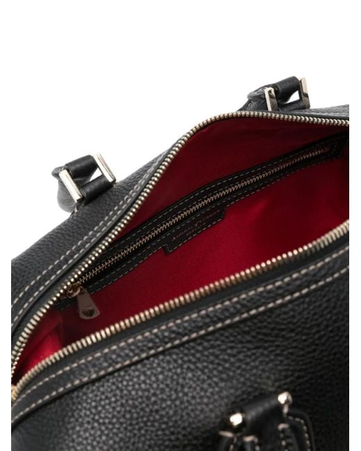 Aspinal Black Hudson Tote Bag