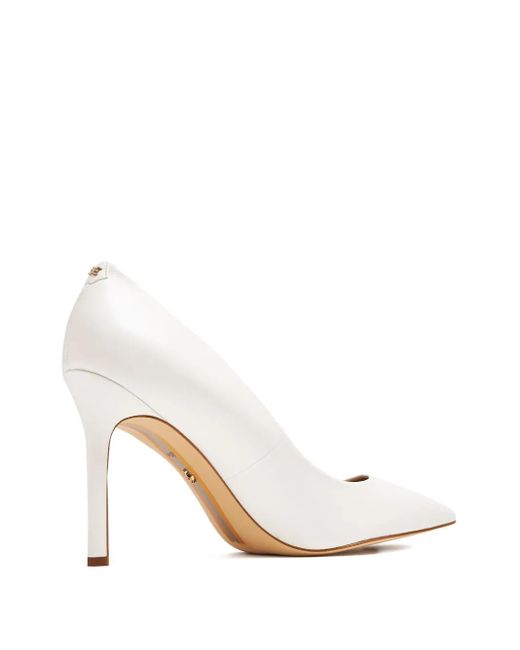 Sam Edelman White 100Mm Hazel Pointed-Toe Pumps