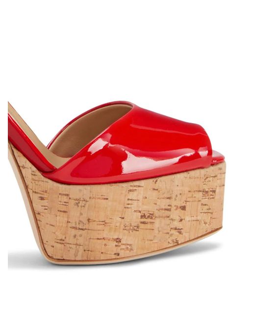 Giuseppe Zanotti Red 120Mm Betty Sandals
