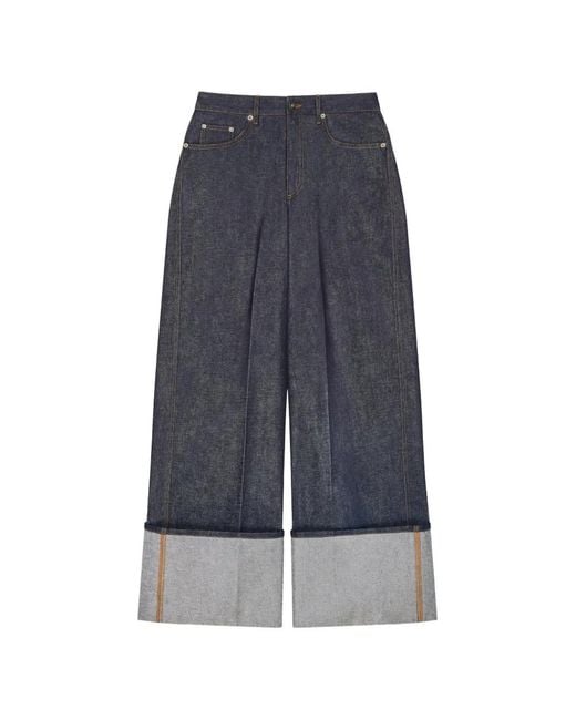 Jeans Con Risvolto di Givenchy in Blue da Uomo