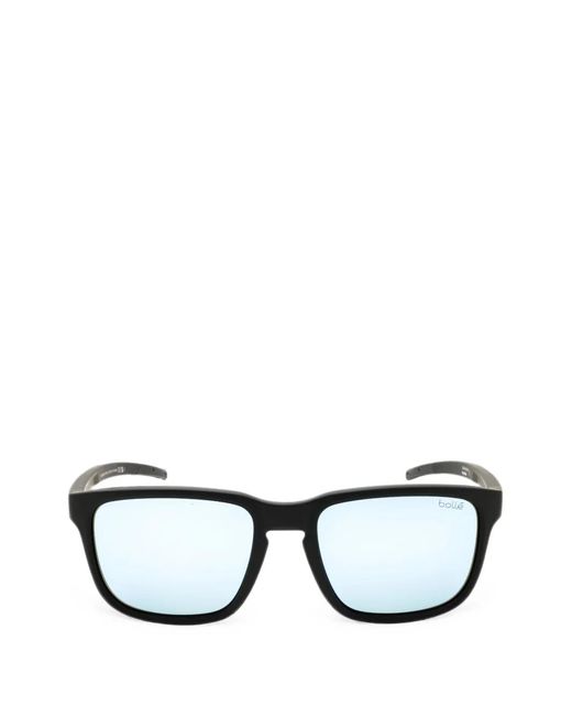 Bolle Black Score Square-Frame Sunglasses for men