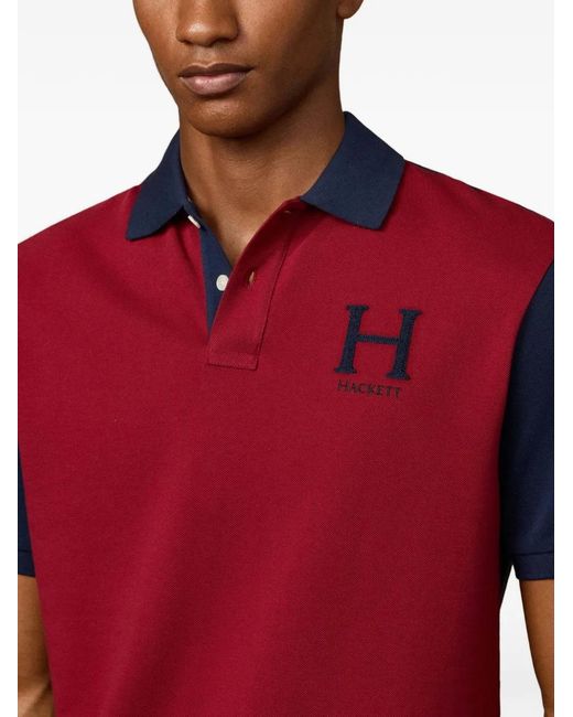 Hackett Logo-Embroidered Polo Shirt for men