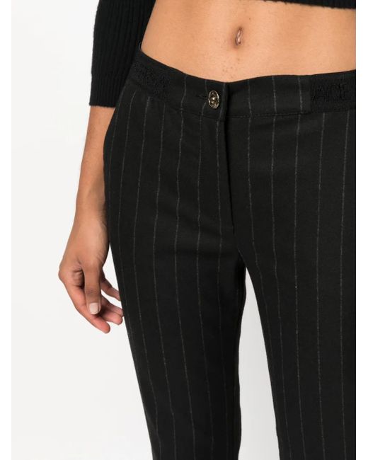 Versace Jeans Couture Black Slim Fit Trousers