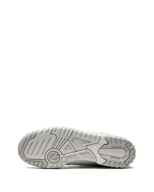 New Balance White 550 Rain Cloud" Sneakers