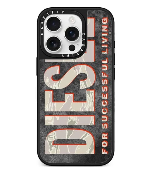 【美品】casetify DIESELコラボ　iPhone16Proケース DIESEL X Casetify Moulded Iphone 16 Pro Max Case in Black | Lyst