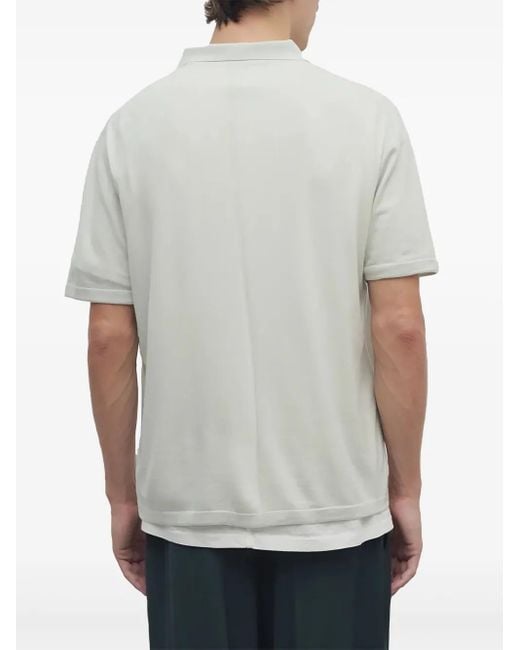 Polo Mauro The Row de hombre de color White