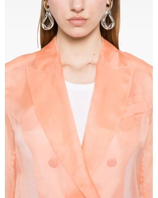 Max Mara Pink Esopo Blazer
