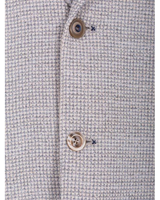 Bob Gray Textured Single-Breasted Jacket for men