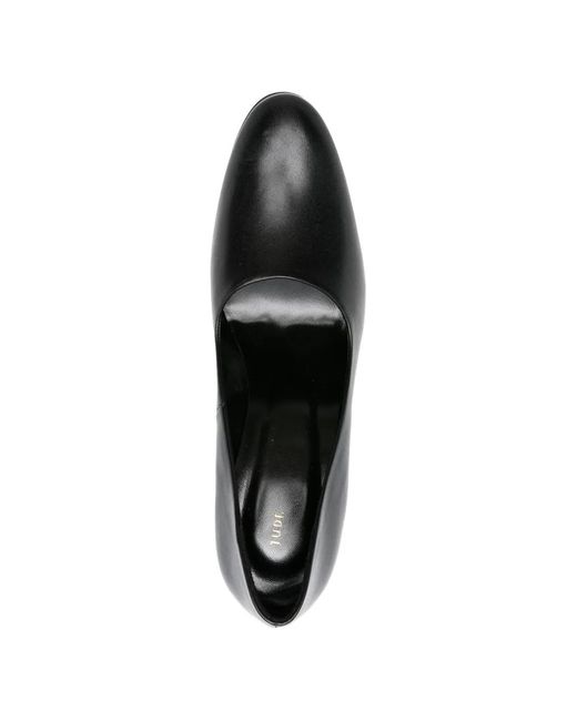 Jude Black Date Leather Pumps