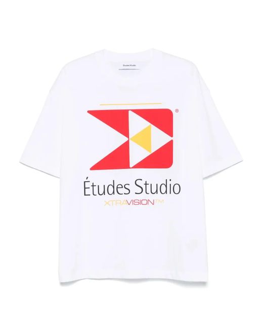 Etudes Studio Moment T-Shirt in het White