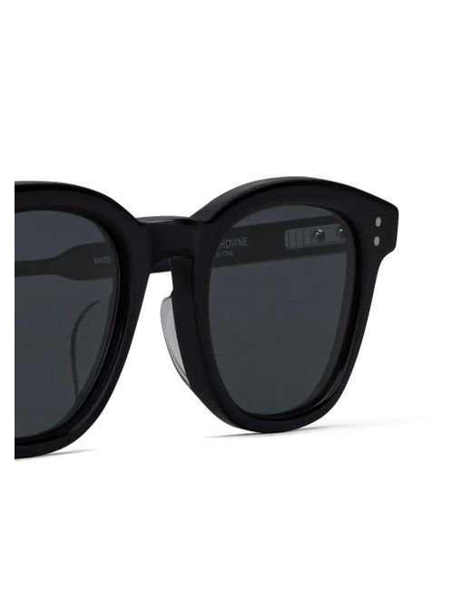 Thom Browne Black Square-Frame Sunglasses