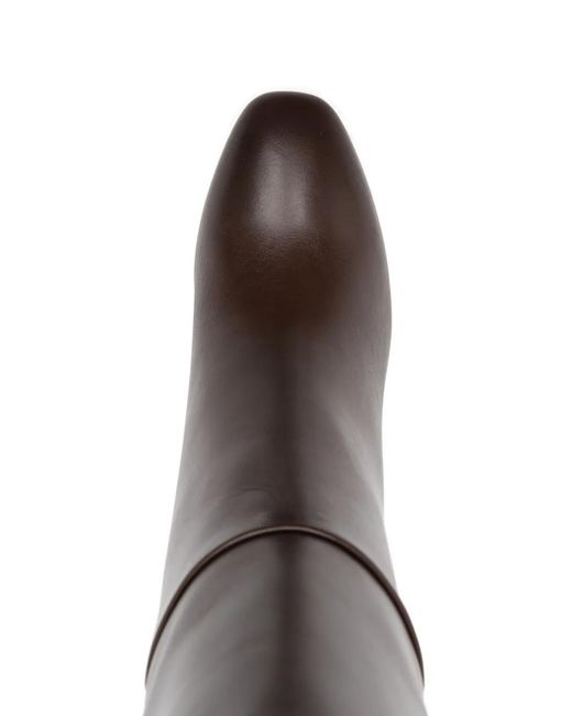 Aquazzura Brown "Sellier" Boot T. 8,5