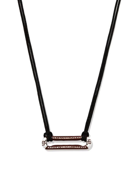 メンズ Lauren Rubinski ダイヤモンド ネックレス Metallic