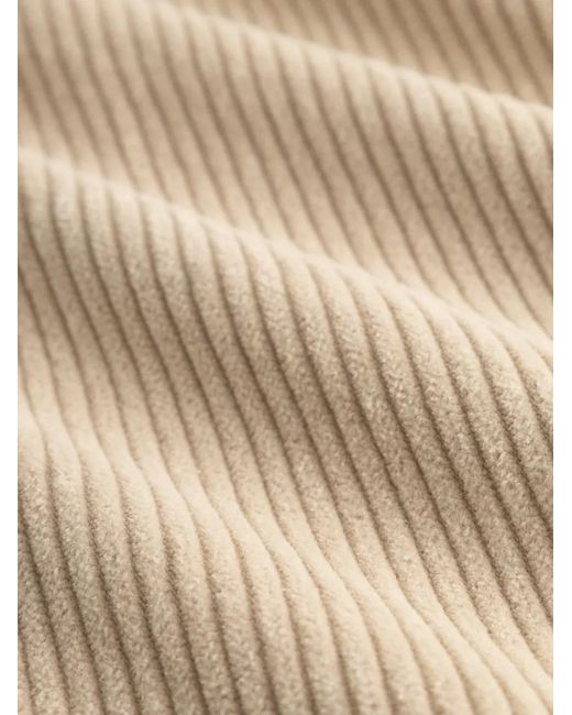 Black Crane Natural Corduroy Trousers