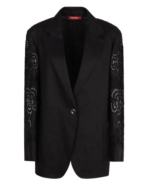 Max Mara Black Angizia Blazer