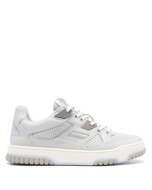 Gucci White Panelled Low-Top Sneakers