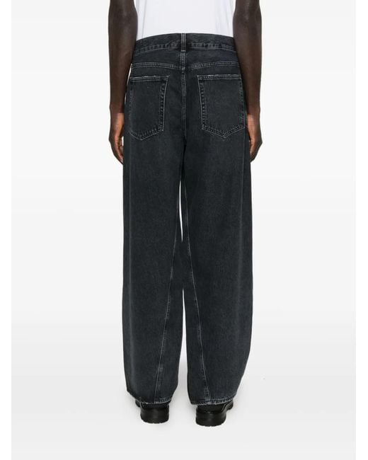Agolde Gray Panelled Jeans for men