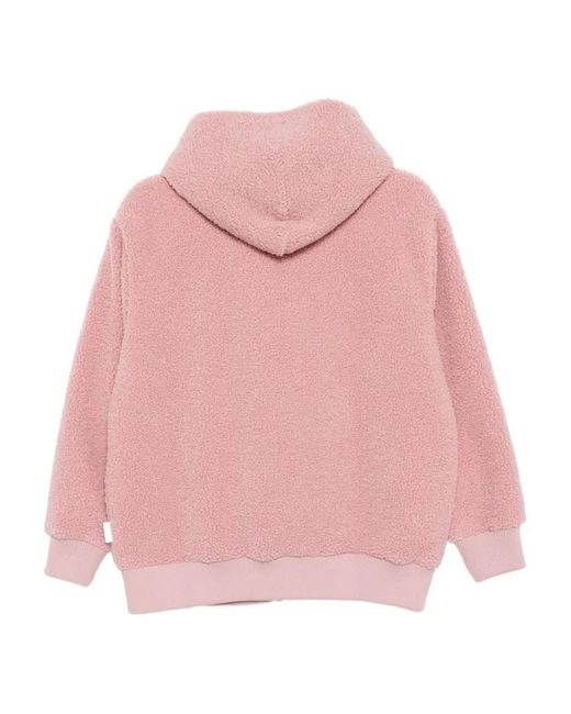 Chocoolate Pink Logo-Embroidered Jacket