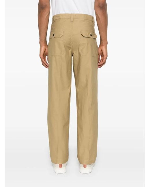 Incotex Natural Cotton Trousers for men