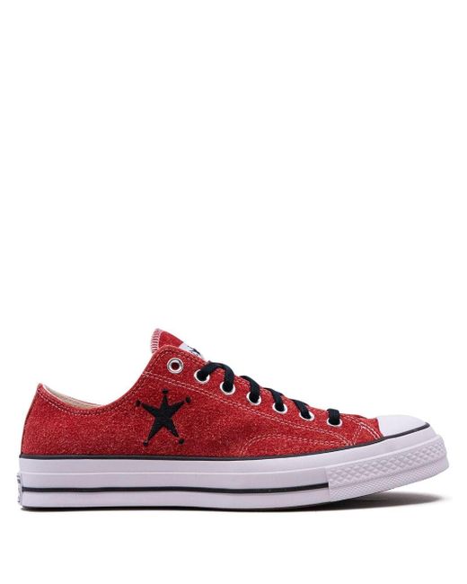Converse X Stussy Chuck 70 "poppy Red" Sneakers voor heren