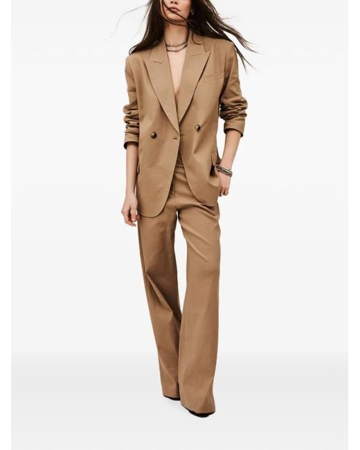 Ba&sh Natural Clay Blazer