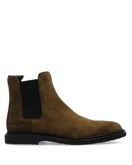 Bottines Chelsea En Daim Common Projects pour homme en coloris Brown