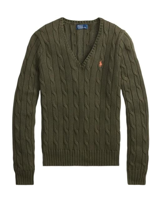 Polo Ralph Lauren Green Kimberly Sweater