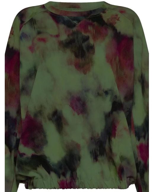 Deha Green Round-Neck Sweatshirt