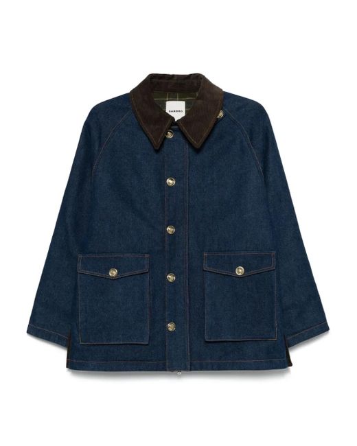 Chaqueta vaquera Sandro de color Blue