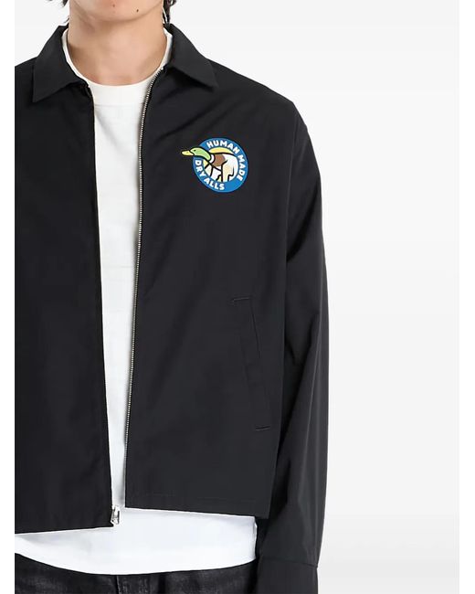 Human Made Black Drizzler Zip Jacket for men