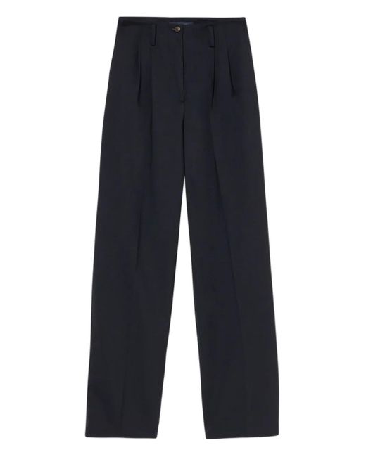 Brooks Brothers Blue Wool Trousers