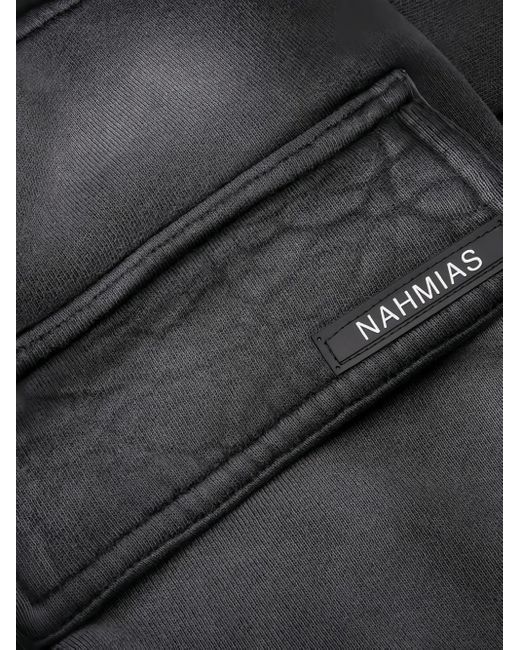 NAHMIAS Gray Logo Cargo Sweatpants for men