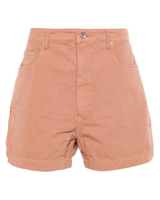 Rick Owens Geth Cut-Offs Shorts in Natural für Herren
